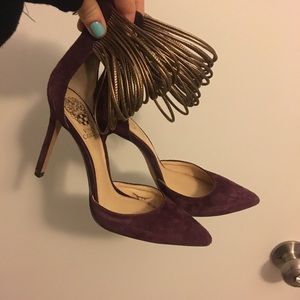 Vince Camuto Suede Heels